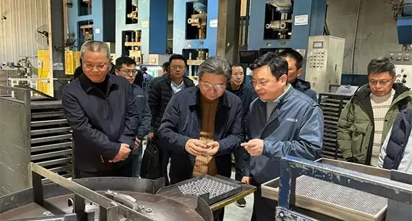 Visitors from Ningbo Intelligent Manufacturing Committee Inspect Hengji Yongxin